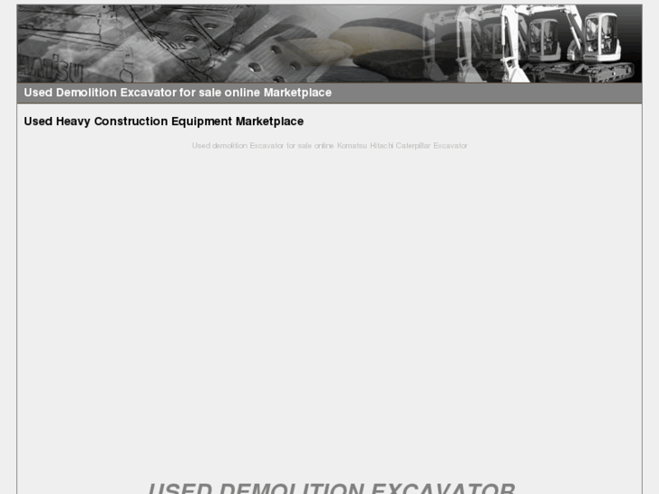 www.demolition-excavator.com