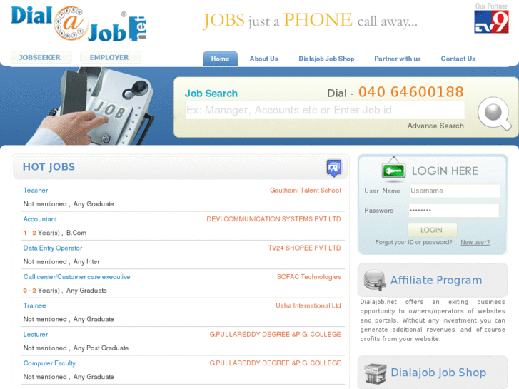 www.dialajob.net