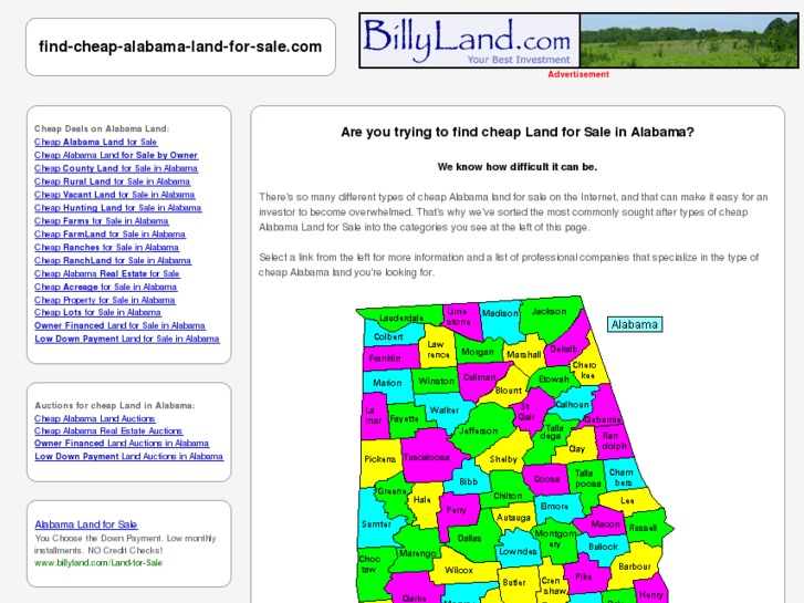 www.find-cheap-alabama-land-for-sale.com