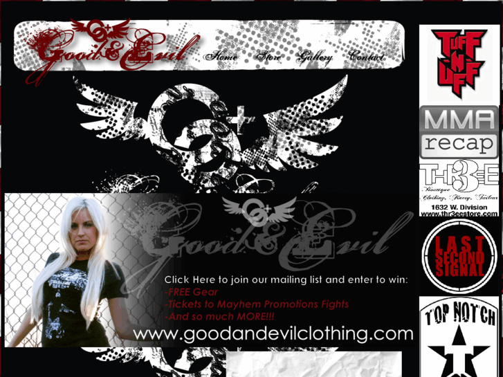 www.goodandevilclothing.com