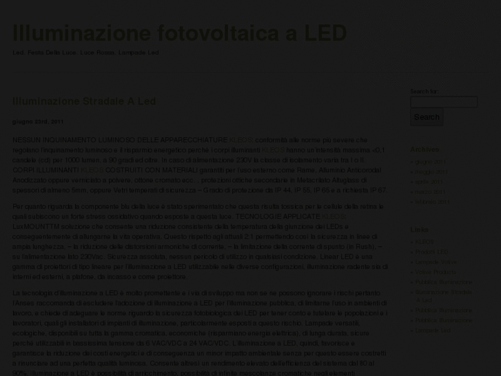 www.illuminazionefotovoltaicaaled.info