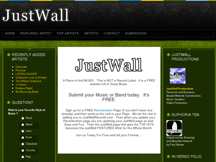 www.justwallrecords.com