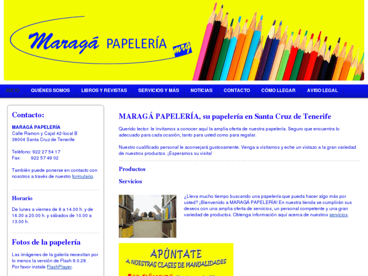 www.maragapapeleria.es