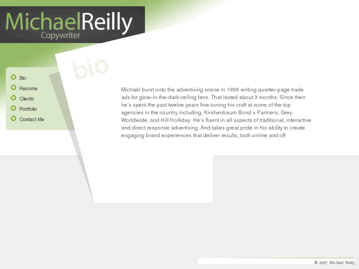 www.michaelkennethreilly.com