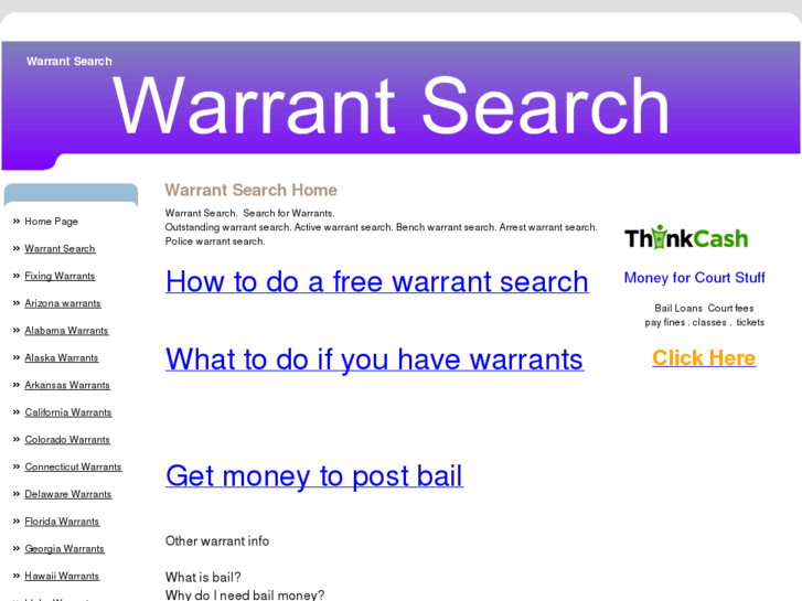 www.warrantsearch.net