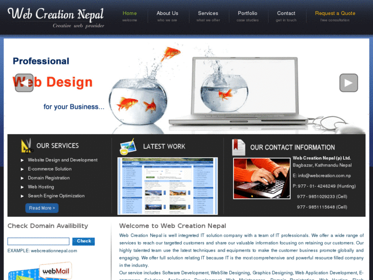 www.webcreationnepal.com