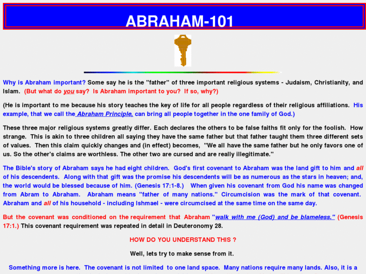 www.abraham-101.org