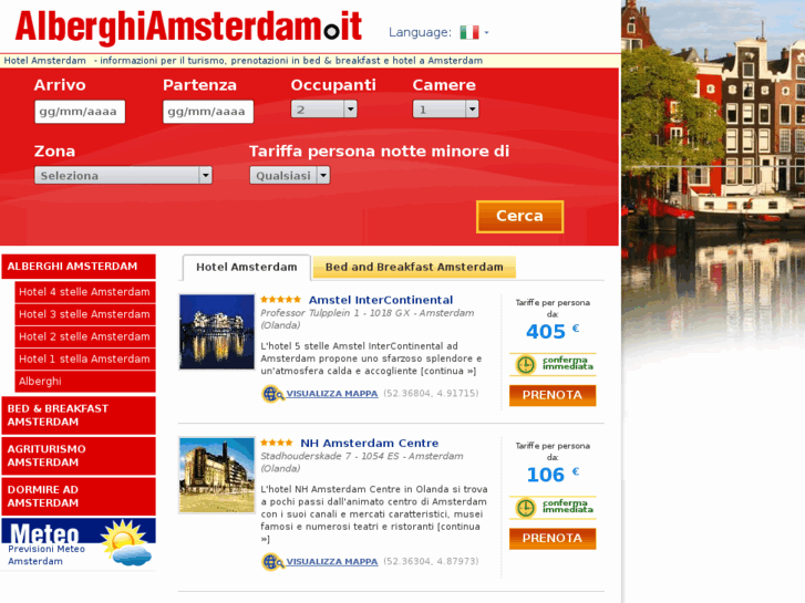 www.alberghiamsterdam.it