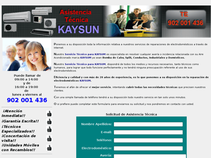 www.asistenciatecnicakaysun.es