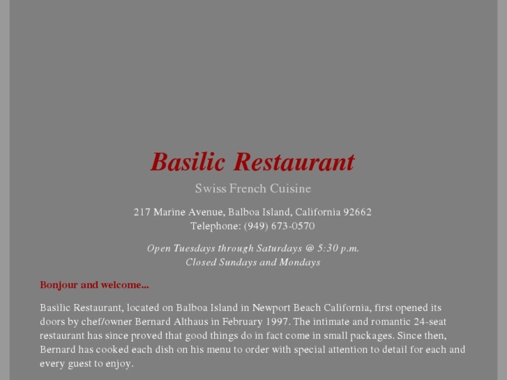 www.basilicrestaurant.com