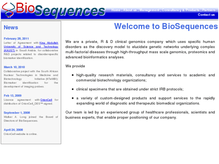 www.biosequences.com