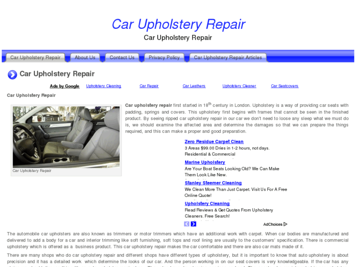 www.carupholsteryrepair.org