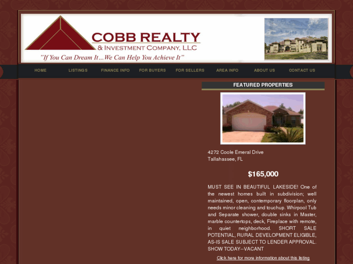 www.cobbrealtyhomes.com