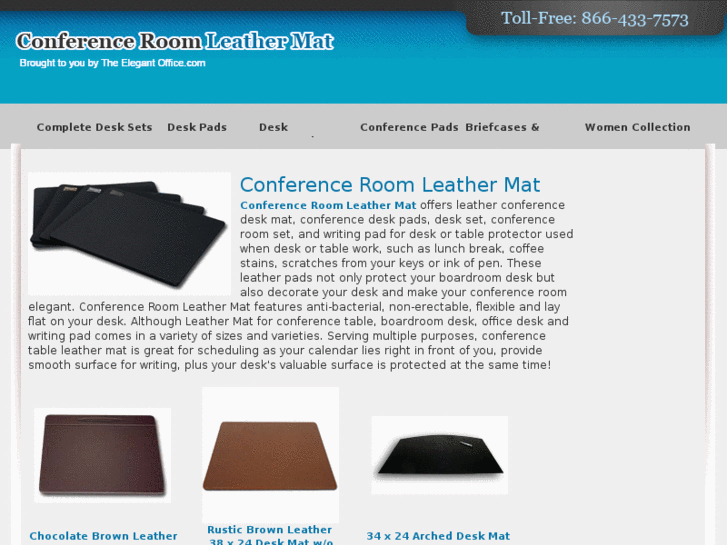 www.conferenceroomleathermat.com