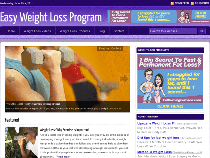 www.easyweightlossprogram.info