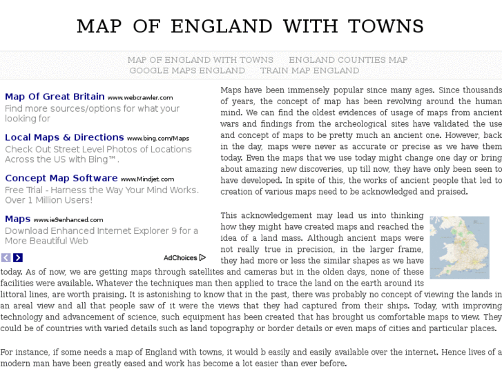 www.mapofenglandwithtowns.com