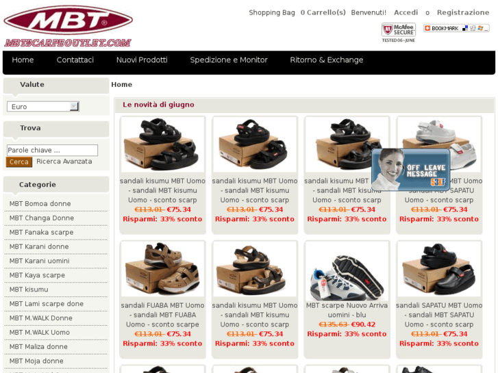 www.mbtscarpeoutlet.com