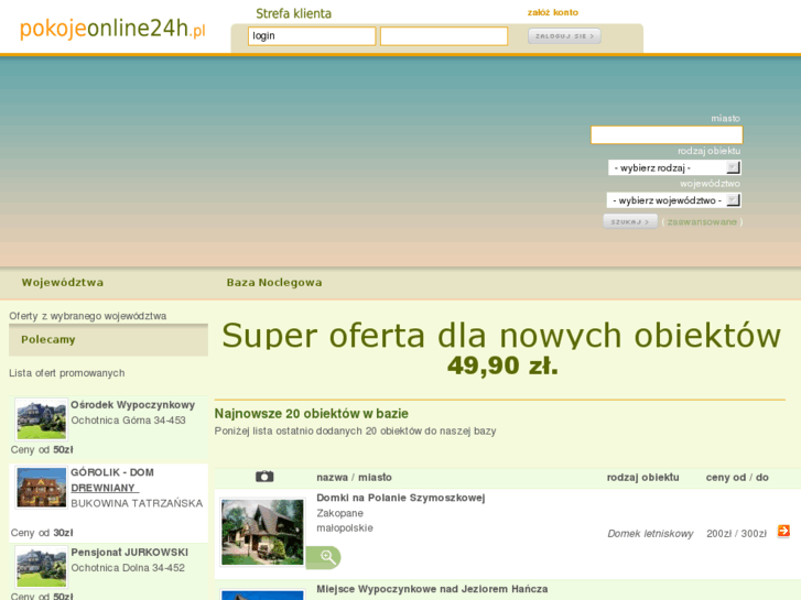 www.pokojeonline24h.pl