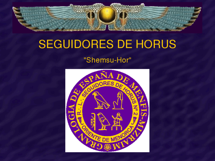 www.seguidoresdehorus.es