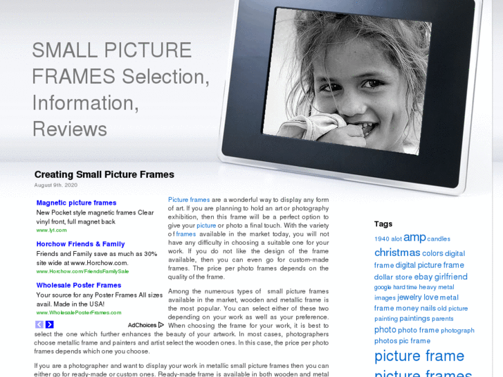 www.smallpictureframes.net