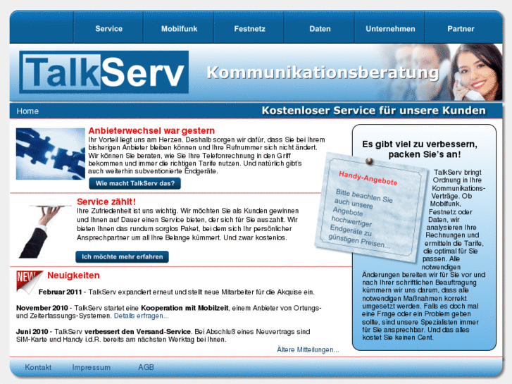 www.talk-serv.net