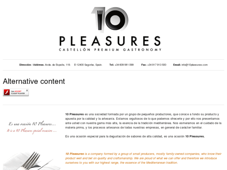 www.10pleasures.com