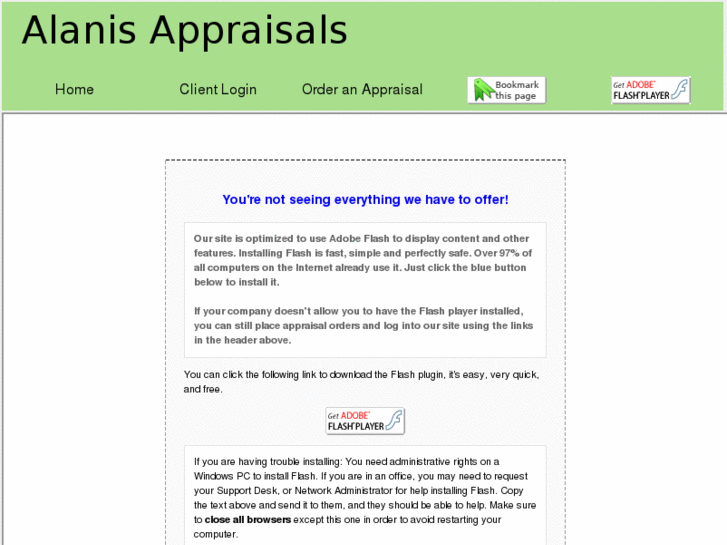 www.alanisappraisals.com