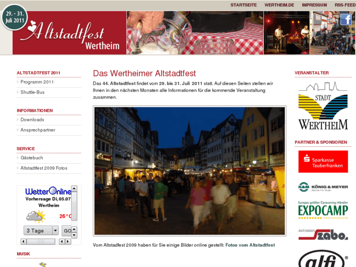 www.altstadtfest-wertheim.de