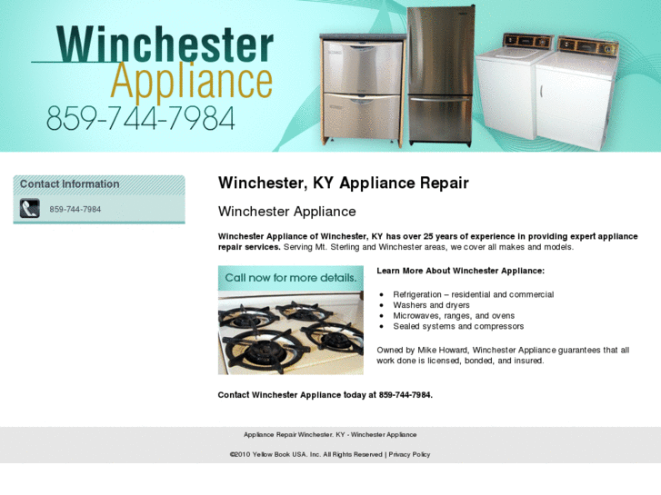 www.appliancerepairwinchesterky.com