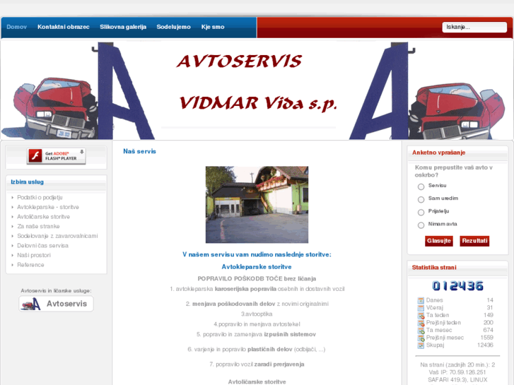 www.avtoservis-vidmar.com