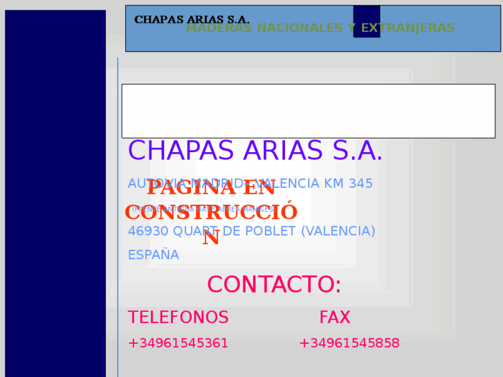 www.chapasarias.com