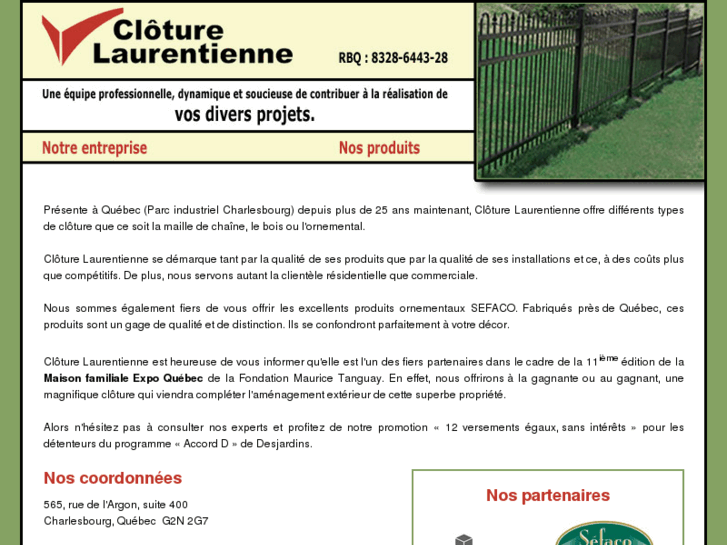 www.cloturelaurentienne.com