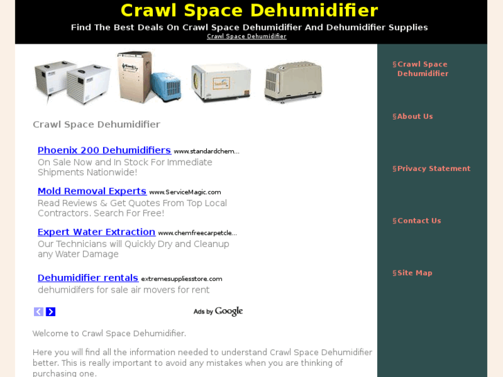 www.crawlspacedehumidifier.org