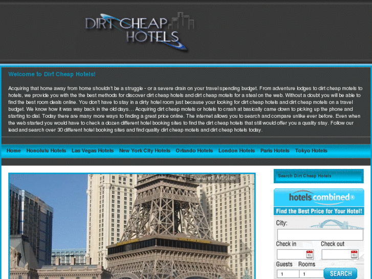 www.dirtcheaphotel.net