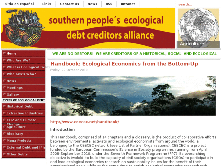 www.ecologicaldebt.org