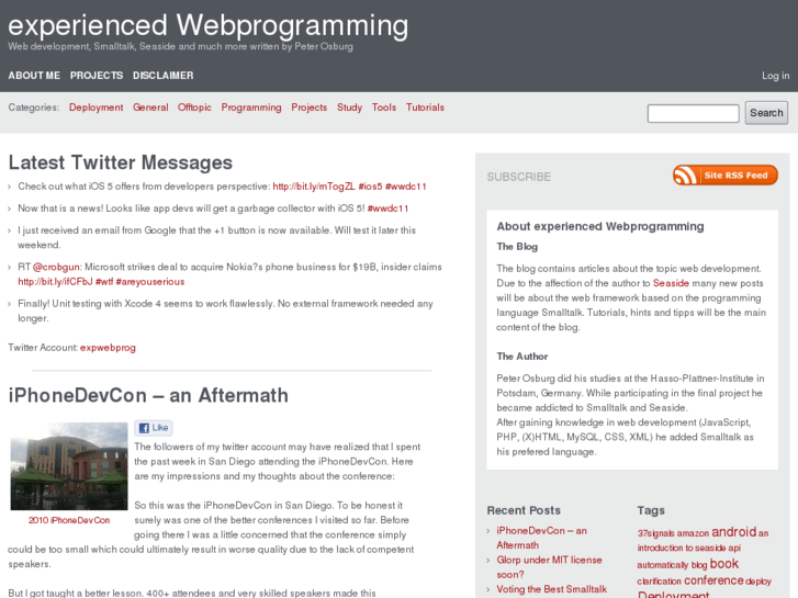 www.experiencedwebprogramming.com
