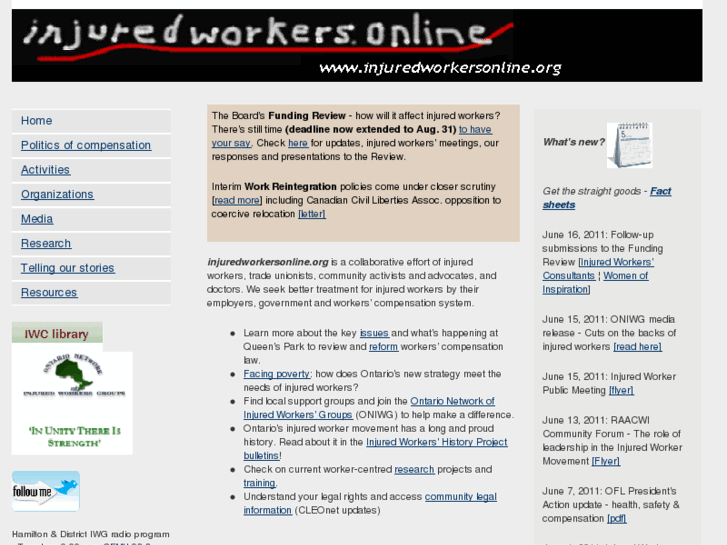 www.injuredworkersonline.org