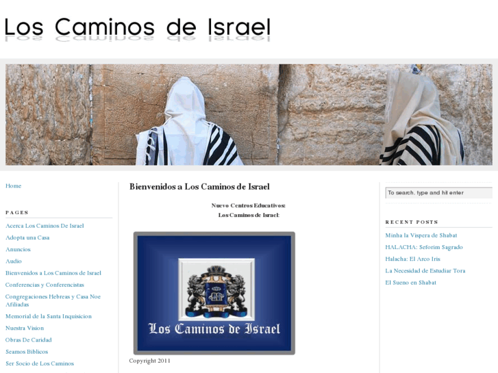 www.loscaminosdeisrael.com