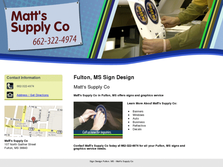 www.mattssupplycoinc.net