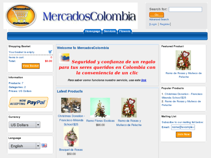 www.mercadoscolombia.com