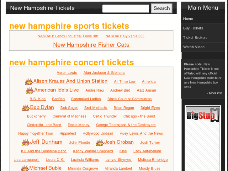 www.newhampshiretickets.org