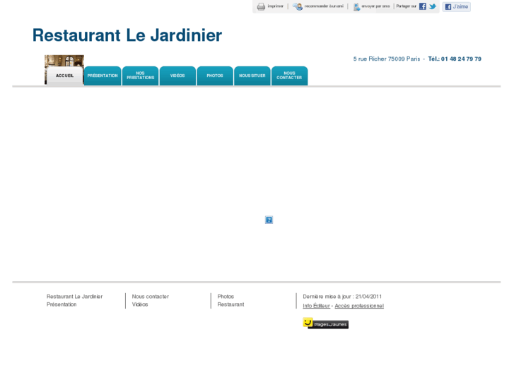 www.restaurant-lejardinier.net