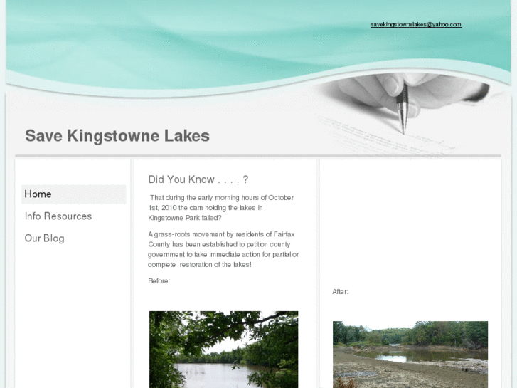 www.savekingstownelakes.org