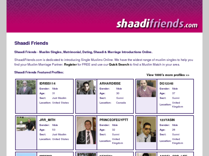 www.shaadifriends.com