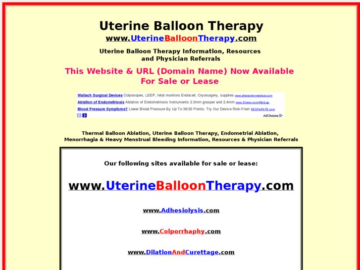 www.uterineballoontherapy.com