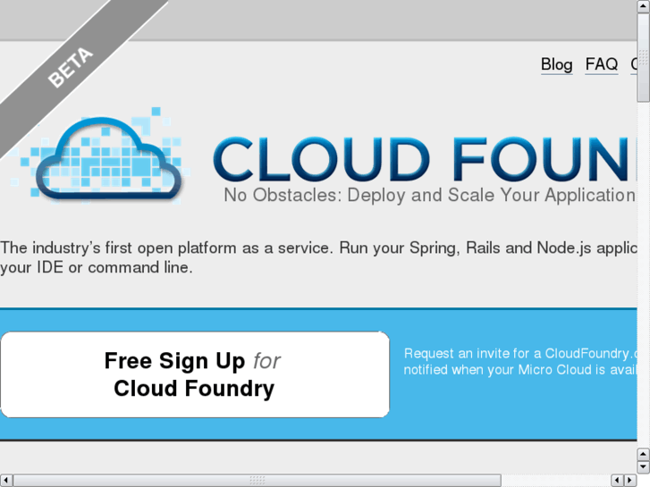 www.vcloudfoundry.org