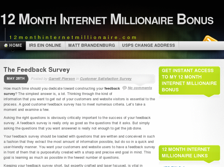 www.12monthinternetmillionairebonus.com