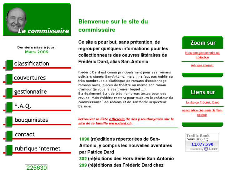 www.commissaire.org