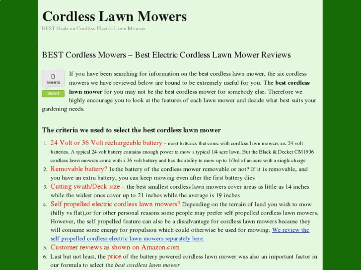 www.cordlesslawnmowersreviews.com