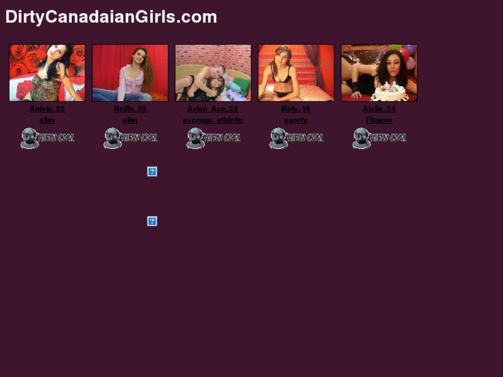 www.dirtycanadiangirls.com